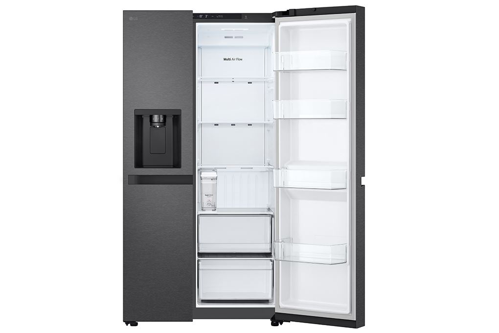 Tủ lạnh LG Inverter 641 lít Side By Side LSI63BLMA Màu Đen