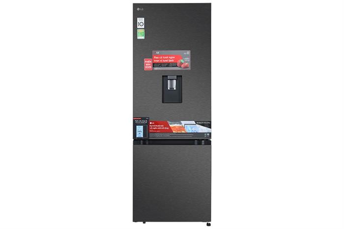 Tủ lạnh LG Inverter 332 lít LBD33BLMA Màu Đen