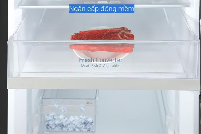Tủ lạnh LG Inverter 332 lít LBD33BLMA Màu Đen