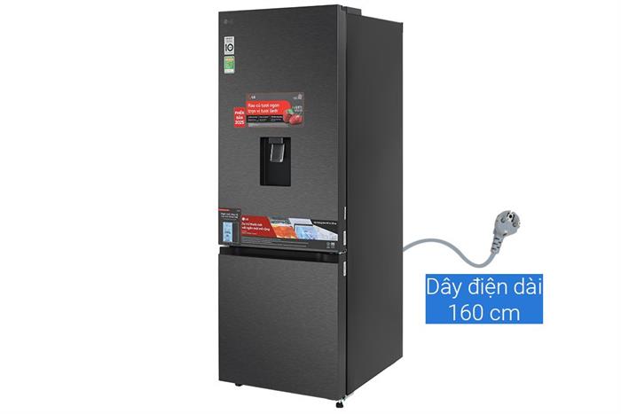 Tủ lạnh LG Inverter 332 lít LBD33BLMA Màu Đen
