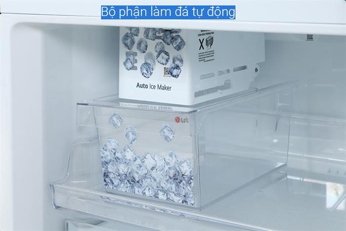 Tủ lạnh LG Inverter 332 lít LBD33BLMA Màu Đen