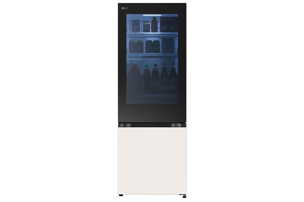 Tủ lạnh LG Inverter 340 lít InstaView LBB33BGMAI Màu Đen