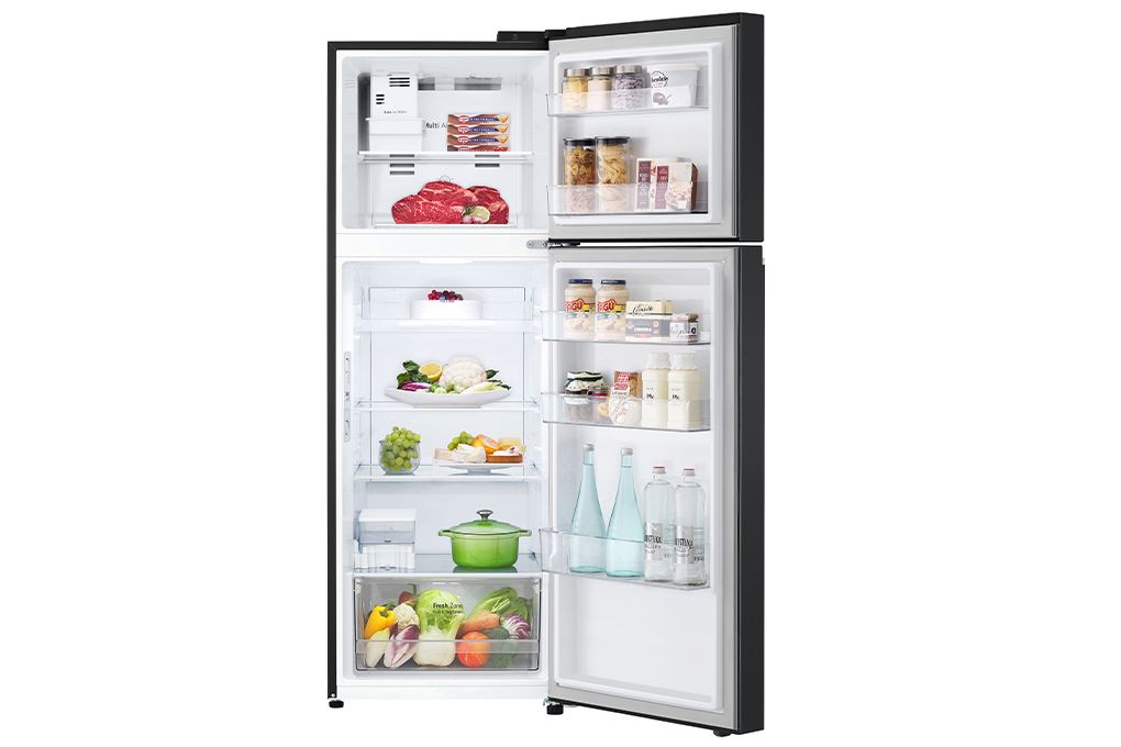 Tủ lạnh LG Inverter 335 lít LTB33BLMA Màu Đen