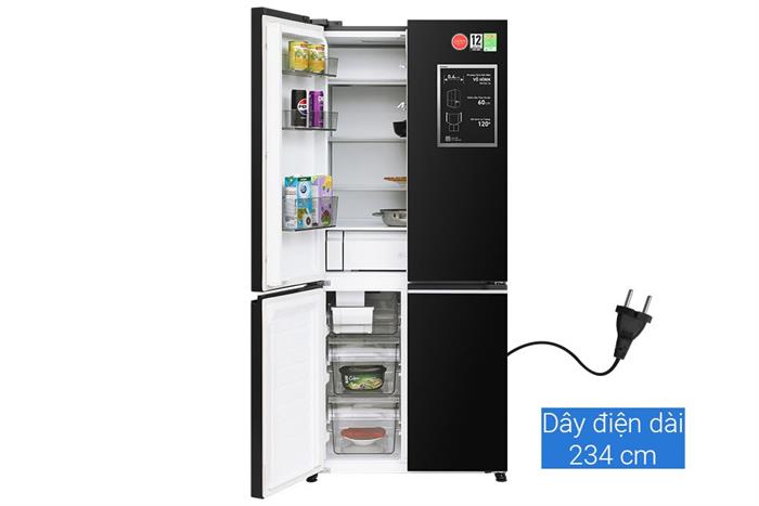 Tủ lạnh Panasonic Inverter 510 lít Multi Door NR-X561BK-VN​ Màu Đen