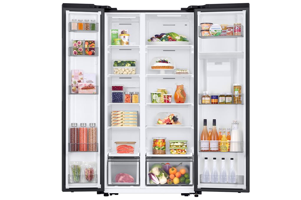 Tủ lạnh Samsung Inverter 578 lít Side By Side RS57DG410EB4SV Màu Đen
