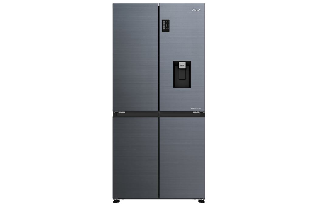 Tủ lạnh Aqua Inverter 469 lít Multi Door AQR-M536XA(WSL) Màu Xám đậm