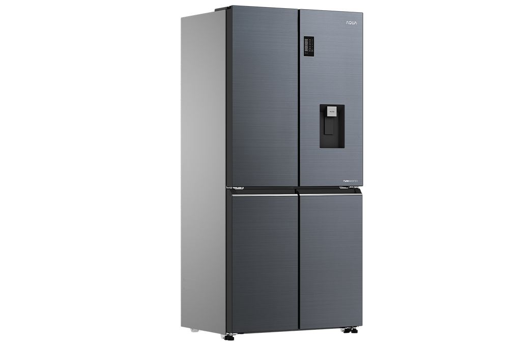 Tủ lạnh Aqua Inverter 469 lít Multi Door AQR-M536XA(WSL) Màu Xám đậm