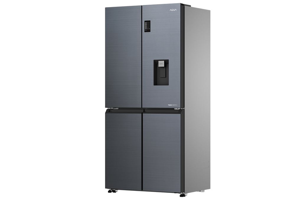 Tủ lạnh Aqua Inverter 469 lít Multi Door AQR-M536XA(WSL) Màu Xám đậm