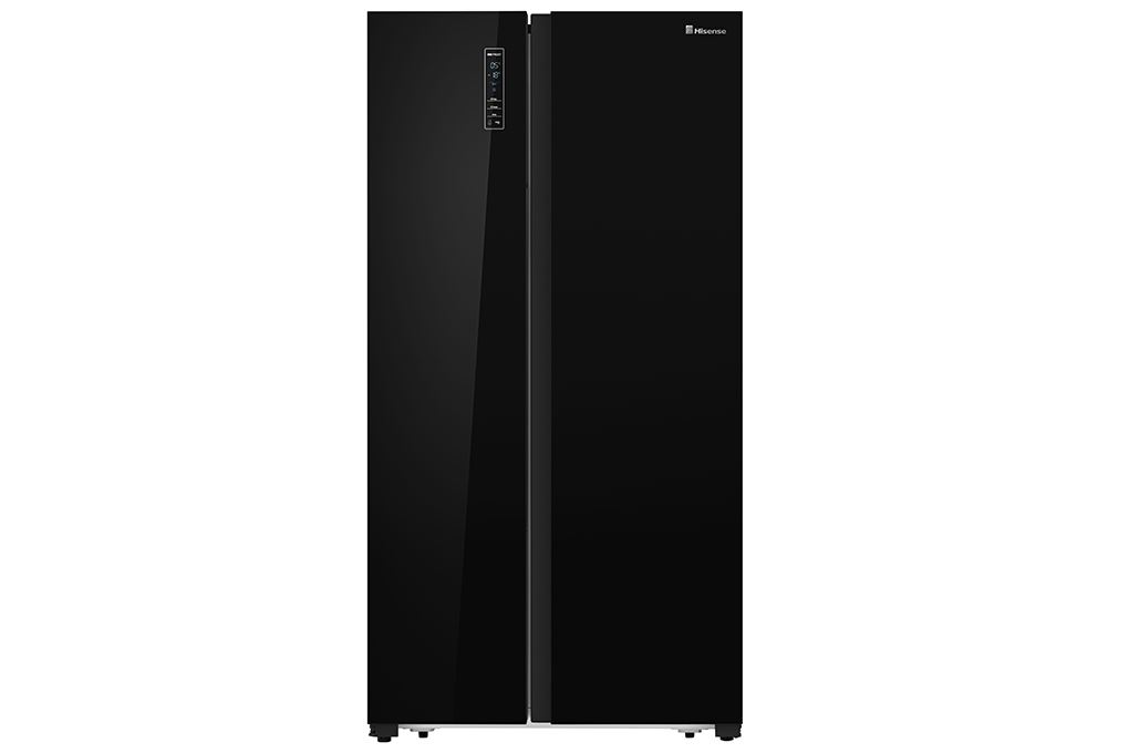 Tủ lạnh Hisense Inverter 519 lít Side By Side HS56WBG Màu Đen