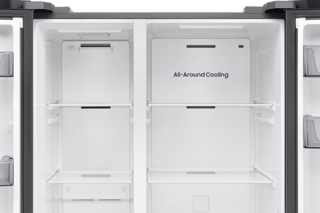 Tủ lạnh Samsung Inverter 655 lít Side By Side RS70F65Q3FSV Màu Đen