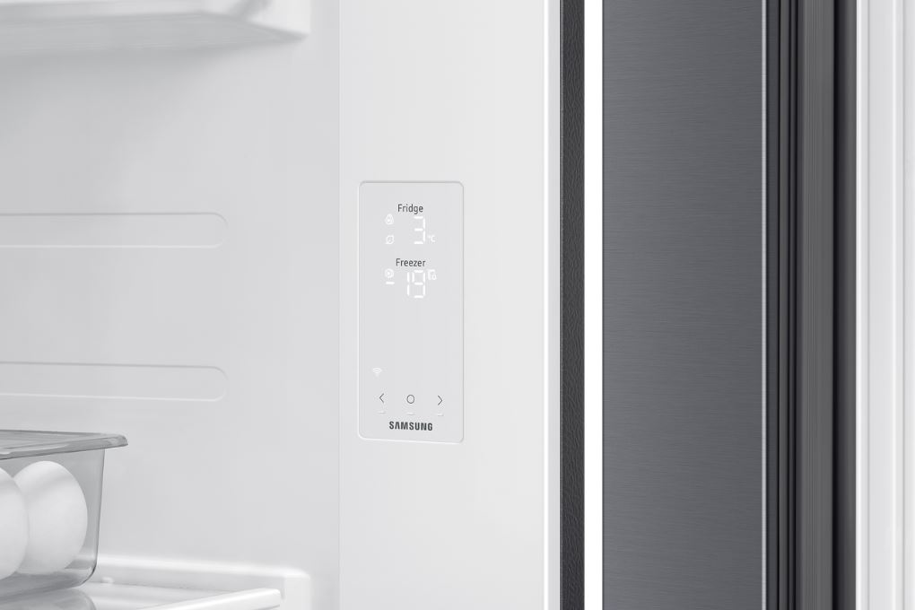 Tủ lạnh Samsung Inverter 655 lít Side By Side RS70F65Q3FSV Màu Đen