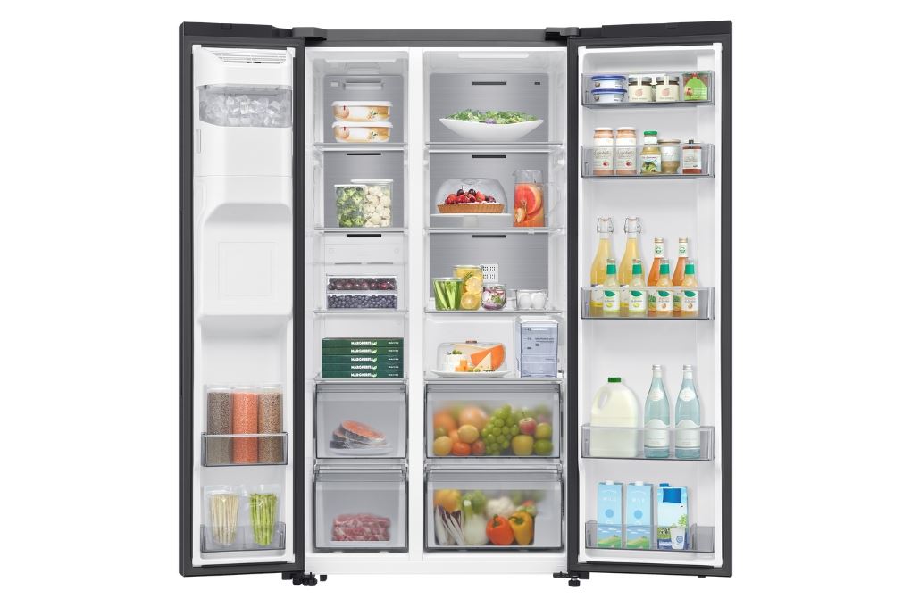 Tủ lạnh Samsung Inverter 635 lít Side By Side RS70F65K2FSV Màu Đen