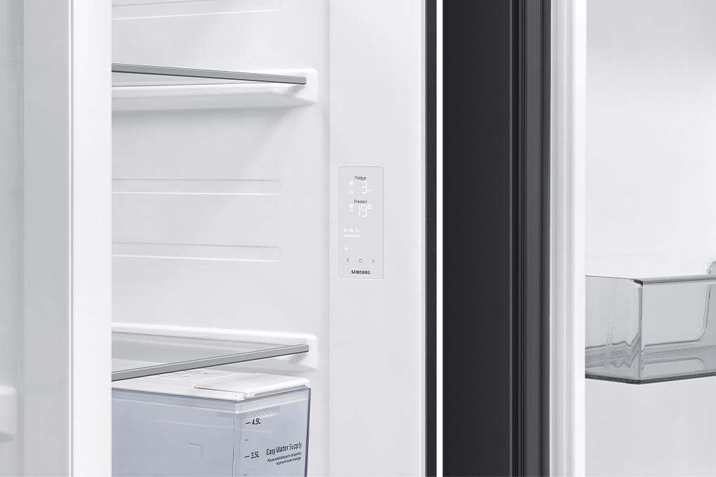 Tủ lạnh Samsung Inverter 634 lít Side By Side RS80F65J2BSV Màu Đen