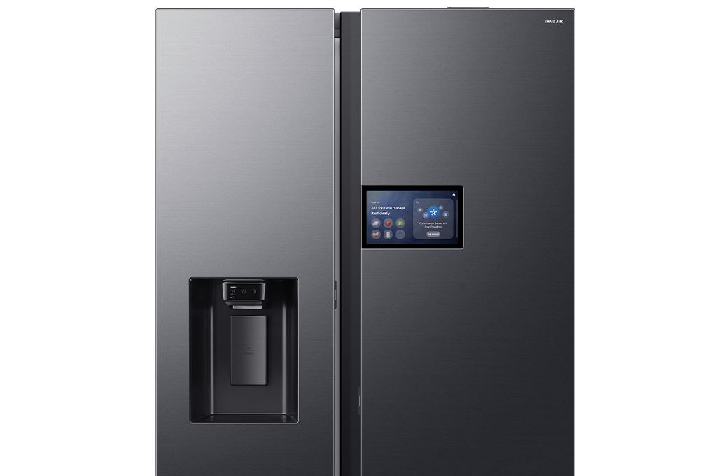 Tủ lạnh Samsung Inverter 615 lít Side By Side AI Home RS90F65D2FSV Màu Đen