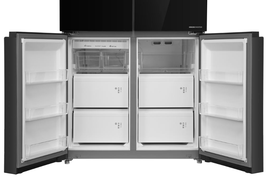 Tủ lạnh Toshiba Inverter 711 lít Multi Door GR-RF895WIA-PGV(22)-XK Màu Đen