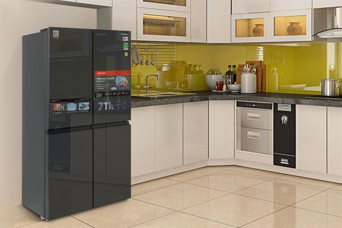 Tủ lạnh Toshiba Inverter 711 lít Multi Door GR-RF900WI-PMV(06)-MG Màu Xám