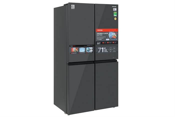 Tủ lạnh Toshiba Inverter 711 lít Multi Door GR-RF900WI-PMV(06)-MG Màu Xám