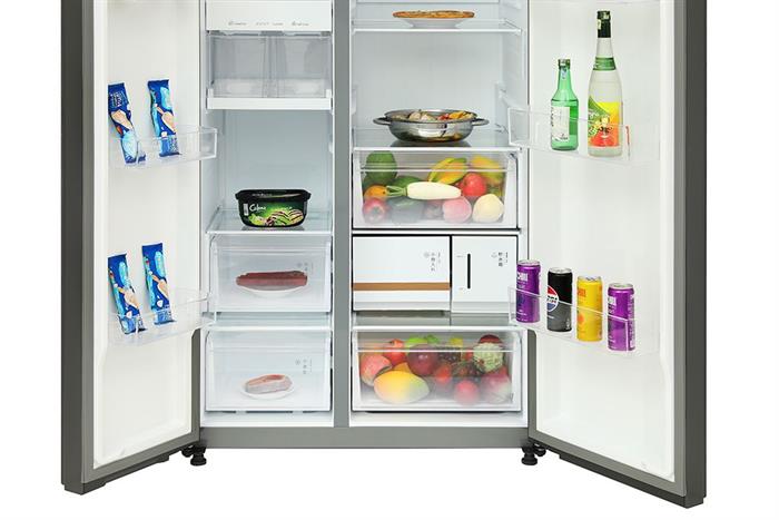 Tủ lạnh Toshiba Inverter 711 lít Side By Side GR-RS905WIA-PGV(22)-XK Màu Đen