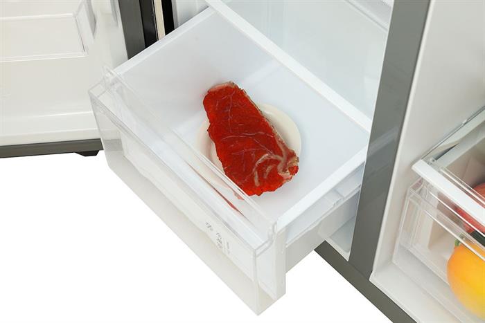 Tủ lạnh Toshiba Inverter 711 lít Side By Side GR-RS905WIA-PGV(22)-XK Màu Đen