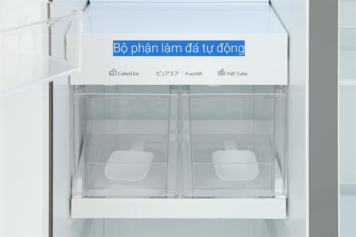 Tủ lạnh Toshiba Inverter 711 lít Side By Side GR-RS905WIA-PGV(22)-XK Màu Đen