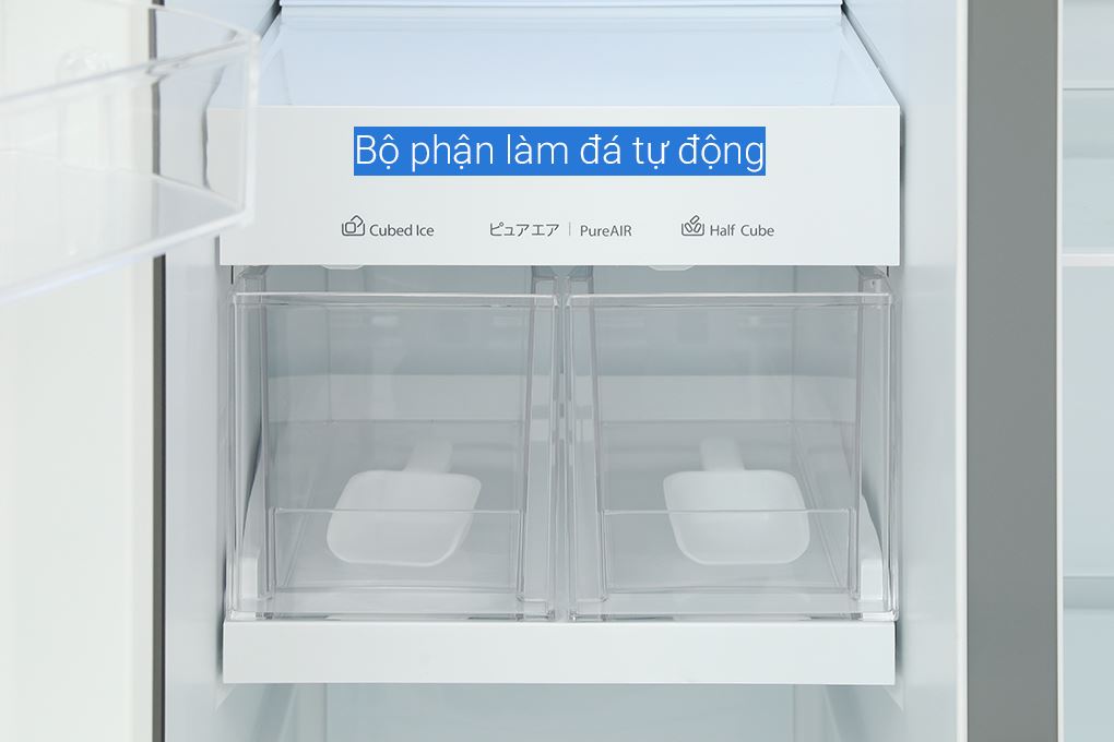 Tủ lạnh Toshiba Inverter 711 lít Side By Side GR-RS905WIA-PGV(22)-XK Màu Đen