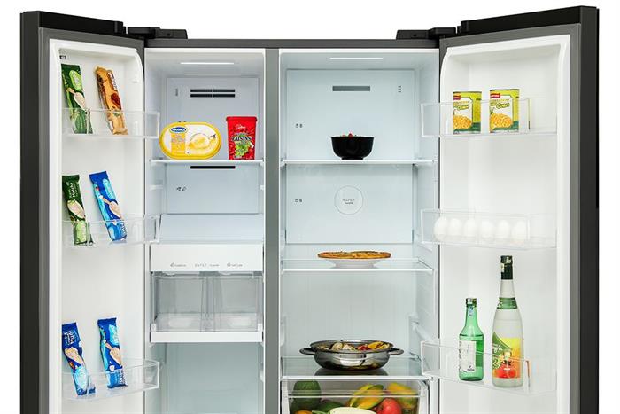 Tủ lạnh Toshiba Inverter 711 lít Side By Side GR-RS905WIA-PGV(22)-XK Màu Đen