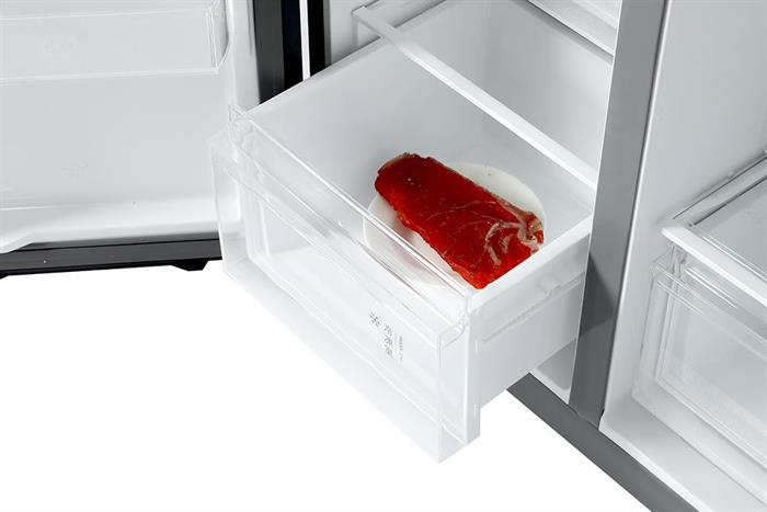 Tủ lạnh Toshiba Inverter 711 lít Side By Side GR-RS910WI-PMV(06)-MG Màu Xám