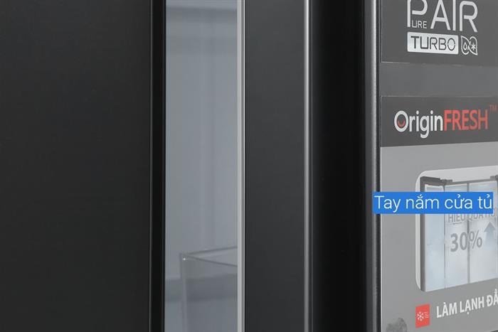 Tủ lạnh Toshiba Inverter 711 lít Side By Side GR-RS910WI-PMV(06)-MG Màu Xám