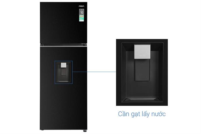 Tủ lạnh Aqua Inverter 236 lít AQR-T265FA(WFB) Màu Đen