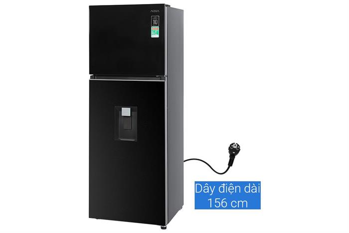 Tủ lạnh Aqua Inverter 236 lít AQR-T265FA(WFB) Màu Đen