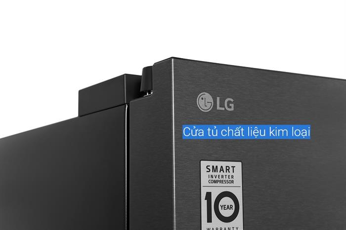 Tủ lạnh LG Inverter 575 lít Multi Door LFB58BLMA Màu Đen