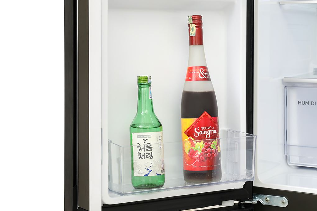 Tủ lạnh Aqua Inverter 522 lít Multi Door AQR-MA600XA(WGL)U1 Màu Đen