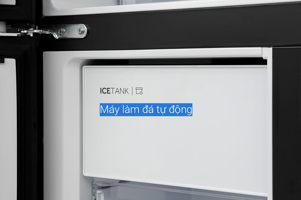 Tủ lạnh Aqua Inverter 522 lít Multi Door AQR-MA600XA(WGL)U1 Màu Đen