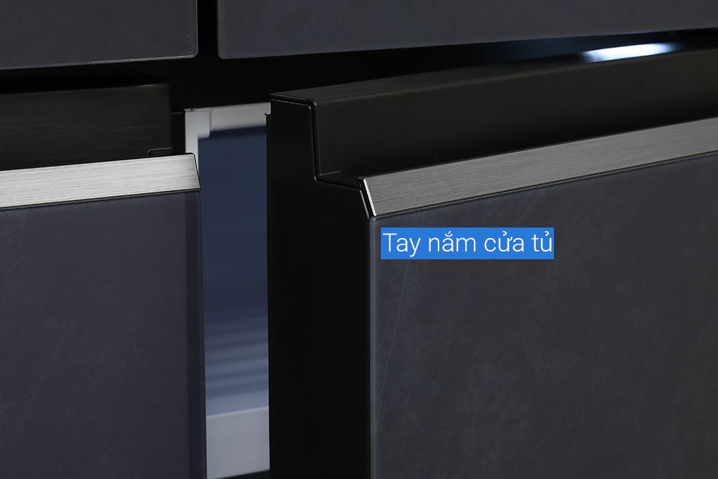 Tủ lạnh Aqua Inverter 522 lít Multi Door AQR-MA600XA(WGL)U1 Màu Đen