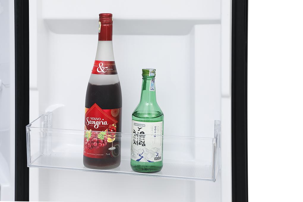 Tủ lạnh Aqua Inverter 569 lít Side By Side AQR-S633XA(WSL) Màu Đen