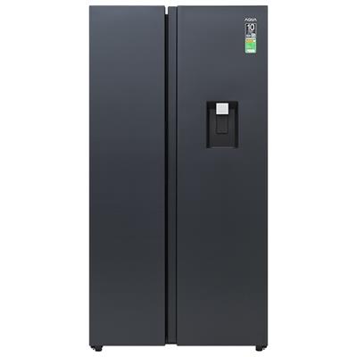 Tủ lạnh Aqua Inverter 569 lít Side By Side AQR-S633XA(WSL)