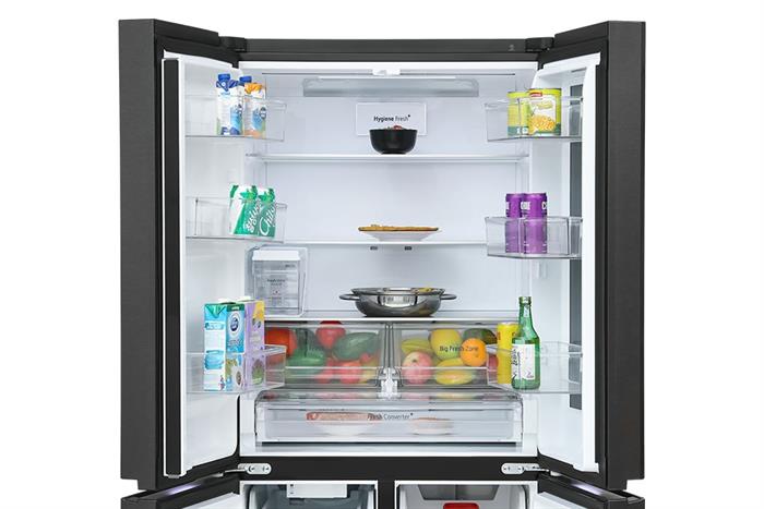 Tủ lạnh LG Inverter 576 lít Multi Door InstaView LFD58BLMAI Màu Đen