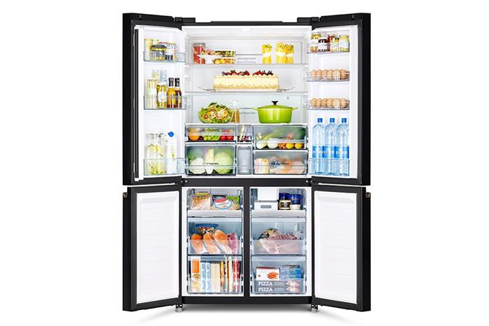 Tủ lạnh Hitachi Inverter 645 lít Multi Door R-WB700VGV4 GBK Màu Đen