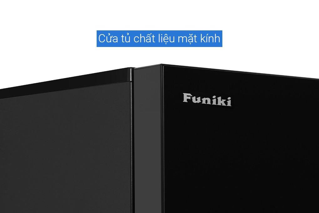 Tủ lạnh Funiki Inverter 286 lít HR T8286GB Màu Đen