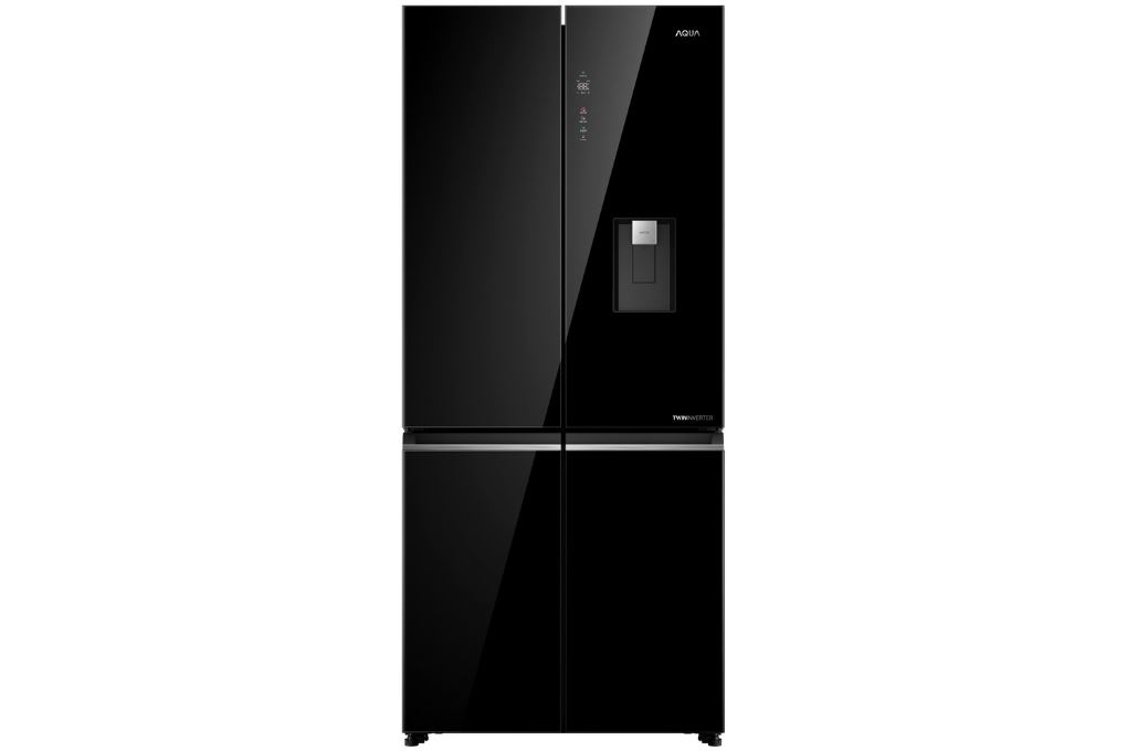 Tủ lạnh AQUA Inverter 529 lít Multi Door AQR-M600XA(WGB) Màu Đen