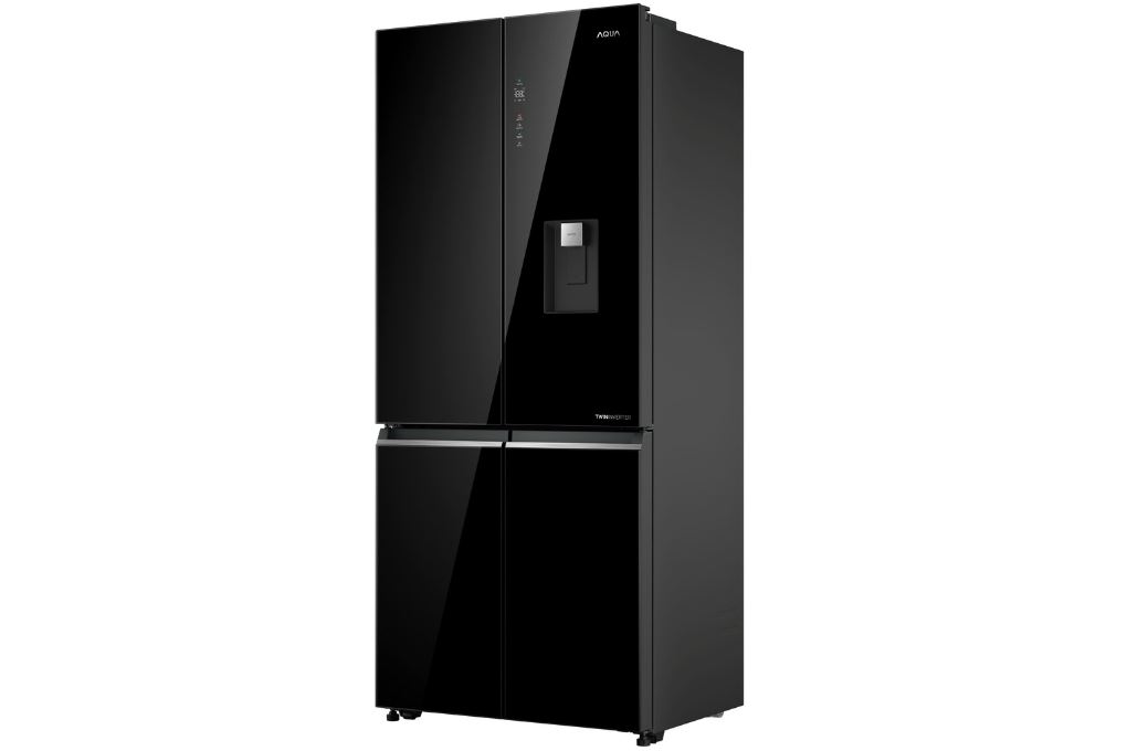 Tủ lạnh AQUA Inverter 529 lít Multi Door AQR-M600XA(WGB) Màu Đen