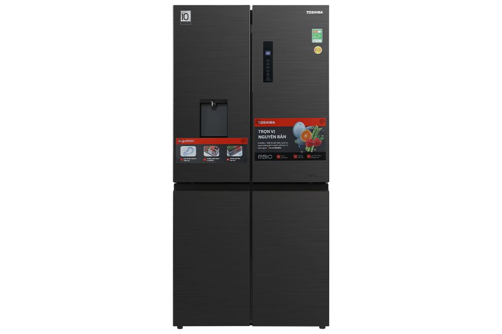 Tủ lạnh Toshiba Inverter 471 lít Multi Door GR-RF606WI-PMV(60)-AG Màu Xám