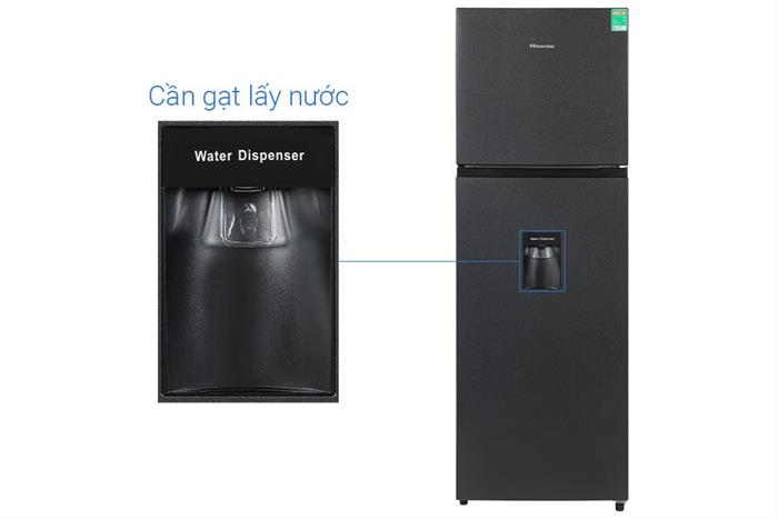 Tủ lạnh Hisense Inverter 249 lít RT328N4EBND Màu Đen