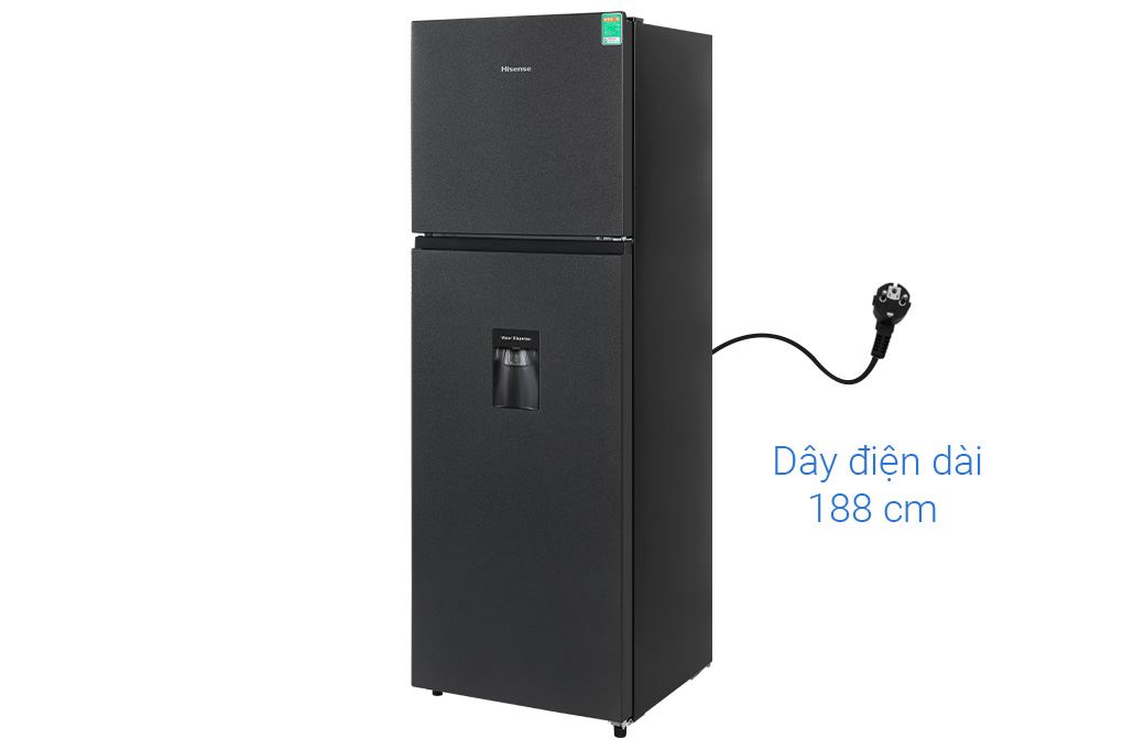 Tủ lạnh Hisense Inverter 249 lít RT328N4EBND Màu Đen