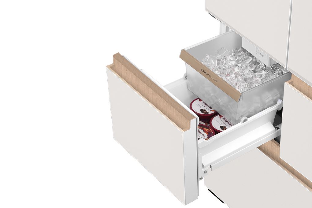 Tủ lạnh Aqua Inverter 512 lít Multi Door AQR-MA585XA(MC)U1 Màu Trắng