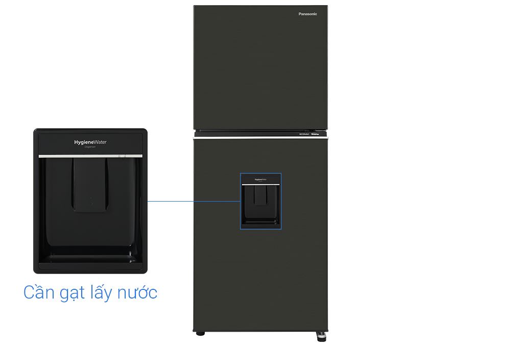 Tủ lạnh Panasonic Inverter 265 lít NR-TV301GVKV Màu Đen
