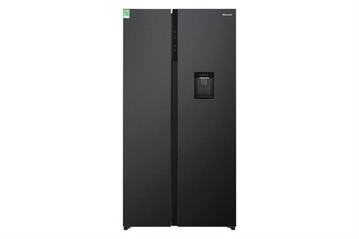 Tủ lạnh Hisense Inverter 550 lít Side By Side RS708N4EBND Màu Đen