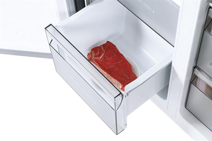 Tủ lạnh Hisense Inverter 550 lít Side By Side RS708N4EBND Màu Đen