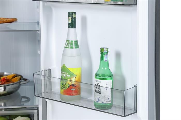 Tủ lạnh Hisense Inverter 550 lít Side By Side RS708N4EBND Màu Đen