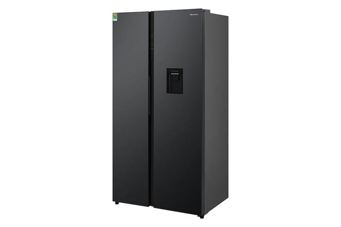 Tủ lạnh Hisense Inverter 550 lít Side By Side RS708N4EBND Màu Đen